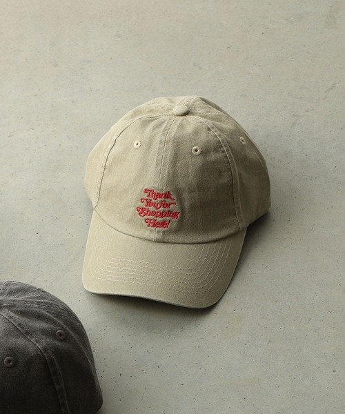 FRUIT OF THE LOOM(フルーツオブザルーム)の「Pigment LOW CAP(キャップ・メンズ・ブルー/グリーン/チャコール/ベージュ/アイボリー・FREE)」の4枚目の写真