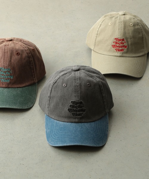 FRUIT OF THE LOOM(フルーツオブザルーム)の「Pigment LOW CAP(キャップ・メンズ・ブルー/グリーン/チャコール/ベージュ/アイボリー・FREE)」の1枚目の写真