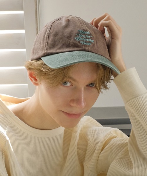 FRUIT OF THE LOOM(フルーツオブザルーム)の「Pigment LOW CAP(キャップ・メンズ・ブルー/グリーン/チャコール/ベージュ/アイボリー・FREE)」の5枚目の写真