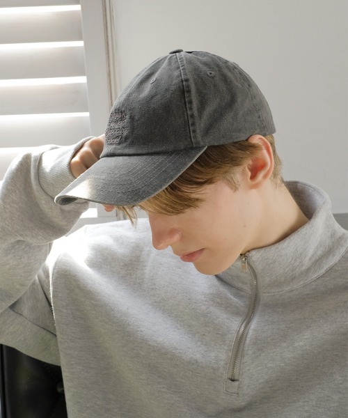 FRUIT OF THE LOOM(フルーツオブザルーム)の「Pigment LOW CAP(キャップ・メンズ・ブルー/グリーン/チャコール/ベージュ/アイボリー・FREE)」の14枚目の写真