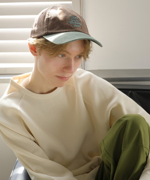 FRUIT OF THE LOOM(フルーツオブザルーム)の「Pigment LOW CAP(キャップ・メンズ・ブルー/グリーン/チャコール/ベージュ/アイボリー・FREE)」の12枚目の写真