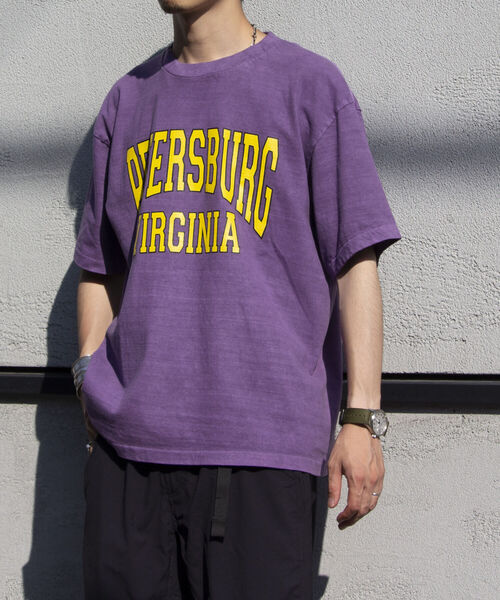 SCREEN STARS（スクリーンスターズ）の「【SCREEN STARS/スクリーンスターズ】カレッジTシャツ カレッジロゴプリント（Tシャツ/カットソー・メンズ・パープル/レッド/ブルー/グリーン・M/L/XL）」の20枚目の写真