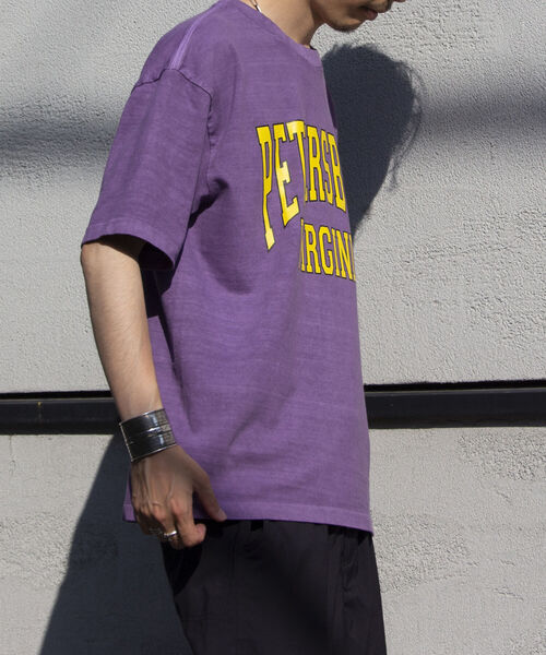 SCREEN STARS（スクリーンスターズ）の「【SCREEN STARS/スクリーンスターズ】カレッジTシャツ カレッジロゴプリント（Tシャツ/カットソー・メンズ・パープル/レッド/ブルー/グリーン・M/L/XL）」の22枚目の写真