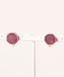 irodori/小さな八角と小さな淡水パールのpierce