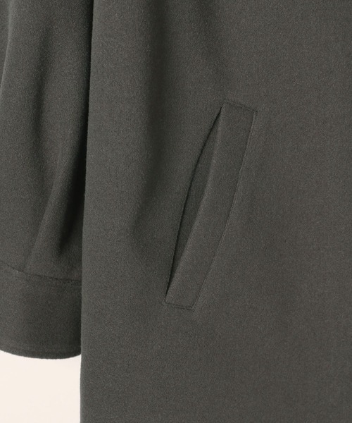 GLOBAL WORK(グローバルワーク)の「ウーリーテックミドルコート/AND YUA ANY/193241(その他アウター・キッズ・ブラック/アイボリー/グレー系その他・150cm/160cm)」の10枚目の写真