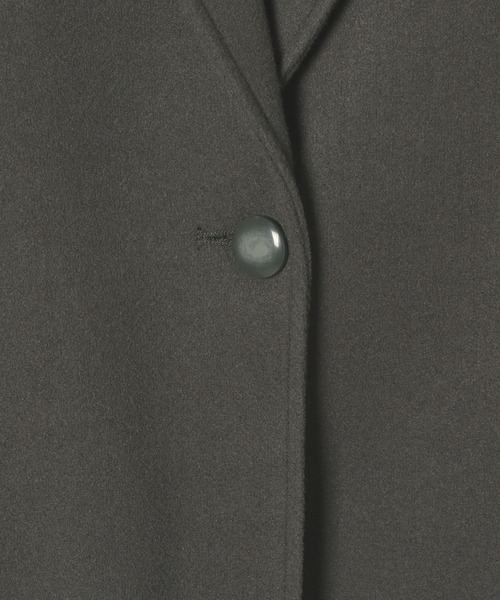 GLOBAL WORK(グローバルワーク)の「ウーリーテックミドルコート/AND YUA ANY/193241(その他アウター・キッズ・ブラック/アイボリー/グレー系その他・150cm/160cm)」の16枚目の写真