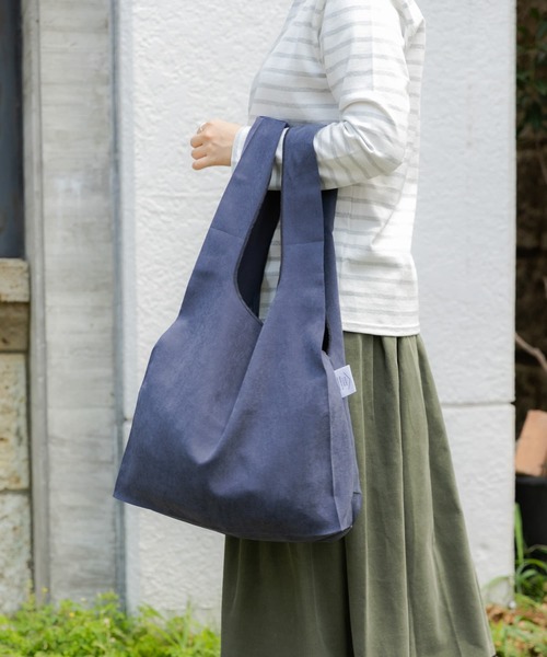 URBAN RESEARCH DOORS(アーバンリサーチドアーズ)の「DOORS LIVING PRODUCTS ショッパーバッグ(エコバッグ/サブバッグ・レディース・ライトベージュ/ネイビー・-)」の20枚目の写真