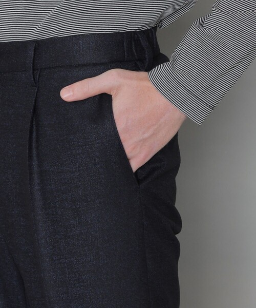 MACKINTOSH LONDON(マッキントッシュ ロンドン)の「【FLEX JERSEY】メランジツイルバランサーキュラーセットアップパンツ(その他パンツ・メンズ・ネイビー/ダークネイビー・36/38/42/40)」の8枚目の写真