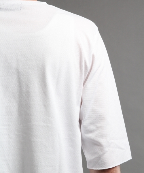 HARE（ハレ）の「COOLMAXカノコカットソー(HARE)（Tシャツ/カットソー・メンズ・ブラック/オフホワイト/グレー・SMALL/MEDIUM）」の11枚目の写真