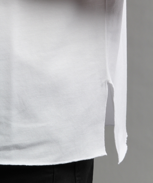 HARE（ハレ）の「COOLMAXカノコカットソー(HARE)（Tシャツ/カットソー・メンズ・ブラック/オフホワイト/グレー・SMALL/MEDIUM）」の6枚目の写真