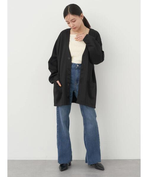 earth music&ecology（アースミュージックアンドエコロジー）の「シャーリングタンクトップ（タンクトップ・レディース・モカ/ミント/アイボリー/ブラック・S/M）」の19枚目の写真