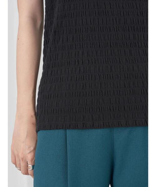 earth music&ecology（アースミュージックアンドエコロジー）の「シャーリングタンクトップ（タンクトップ・レディース・モカ/ミント/アイボリー/ブラック・S/M）」の22枚目の写真