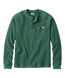 L.L.Bean | ビーンビルト・ワッフル・ヘンリー、トラディショナル・フィット （ゆったりフィット）　 米国フィット・レギュラー(Tシャツ/カットソー)