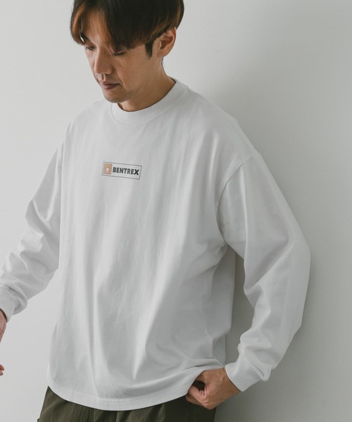 URBAN RESEARCH DOORS(アーバンリサーチドアーズ)の「企業ロゴイメージプリントTシャツ B(Tシャツ/カットソー・メンズ・ブルー/ホワイト・MEDIUM/LARGE)」の3枚目の写真