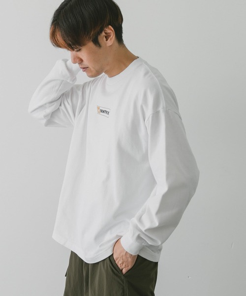 URBAN RESEARCH DOORS(アーバンリサーチドアーズ)の「企業ロゴイメージプリントTシャツ B(Tシャツ/カットソー・メンズ・ブルー/ホワイト・MEDIUM/LARGE)」の6枚目の写真