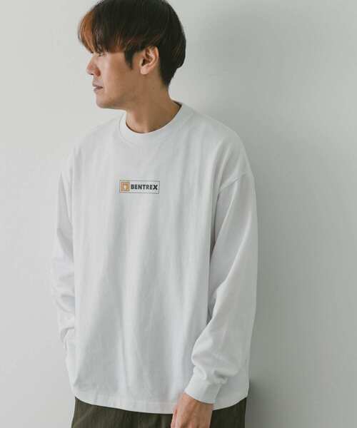 URBAN RESEARCH DOORS(アーバンリサーチドアーズ)の「企業ロゴイメージプリントTシャツ B(Tシャツ/カットソー・メンズ・ブルー/ホワイト・MEDIUM/LARGE)」の7枚目の写真