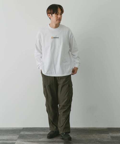 URBAN RESEARCH DOORS(アーバンリサーチドアーズ)の「企業ロゴイメージプリントTシャツ B(Tシャツ/カットソー・メンズ・ブルー/ホワイト・MEDIUM/LARGE)」の8枚目の写真