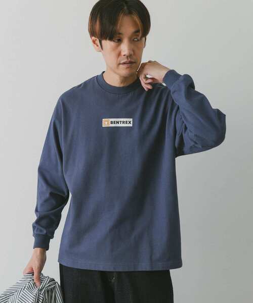 URBAN RESEARCH DOORS(アーバンリサーチドアーズ)の「企業ロゴイメージプリントTシャツ B(Tシャツ/カットソー・メンズ・ブルー/ホワイト・MEDIUM/LARGE)」の11枚目の写真