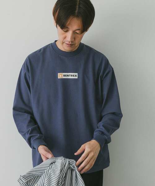 URBAN RESEARCH DOORS(アーバンリサーチドアーズ)の「企業ロゴイメージプリントTシャツ B(Tシャツ/カットソー・メンズ・ブルー/ホワイト・MEDIUM/LARGE)」の12枚目の写真