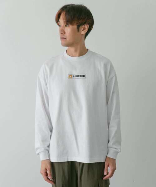 URBAN RESEARCH DOORS(アーバンリサーチドアーズ)の「企業ロゴイメージプリントTシャツ B(Tシャツ/カットソー・メンズ・ブルー/ホワイト・MEDIUM/LARGE)」の17枚目の写真