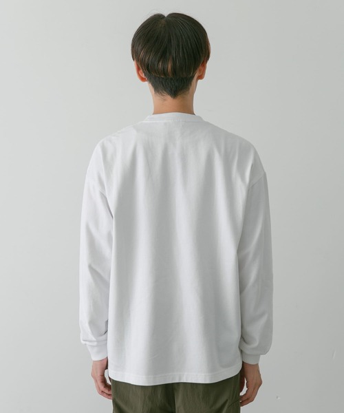 URBAN RESEARCH DOORS(アーバンリサーチドアーズ)の「企業ロゴイメージプリントTシャツ B(Tシャツ/カットソー・メンズ・ブルー/ホワイト・MEDIUM/LARGE)」の19枚目の写真