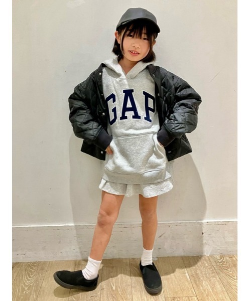 GAP（ギャップ）の「ライトウェイト キルティング パファージャケット (キッズ)（ブルゾン・キッズ・ブラック/パープル/グリーン・S/XXL/XS/M/L/XL）」の18枚目の写真