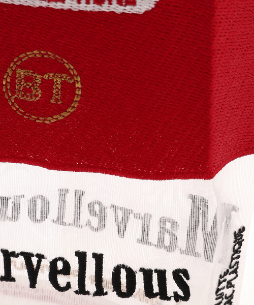 AP STUDIO（エーピーストゥディオ）の「【BRIGITTE TANAKA/ブリジット タナカ】MARVELLOUS tulle pochett（クラッチバッグ・レディース・レッド・FREE）」の8枚目の写真