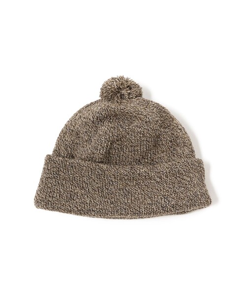BEAMS PLUS(ビームスプラス)の「BEAMS PLUS / ラグ ワッチキャップ(ニットキャップ/ビーニー・メンズ・カーキ/ブラック/グレー・ONE SIZE)」の3枚目の写真