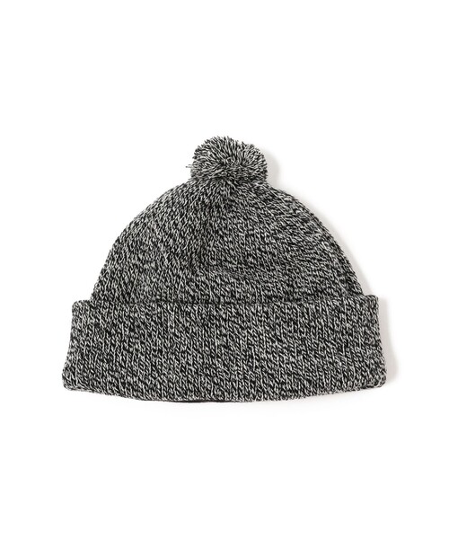 BEAMS PLUS(ビームスプラス)の「BEAMS PLUS / ラグ ワッチキャップ(ニットキャップ/ビーニー・メンズ・カーキ/ブラック/グレー・ONE SIZE)」の2枚目の写真