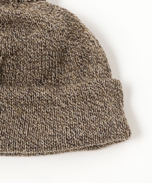 BEAMS PLUS(ビームスプラス)の「BEAMS PLUS / ラグ ワッチキャップ(ニットキャップ/ビーニー・メンズ・カーキ/ブラック/グレー・ONE SIZE)」の6枚目の写真