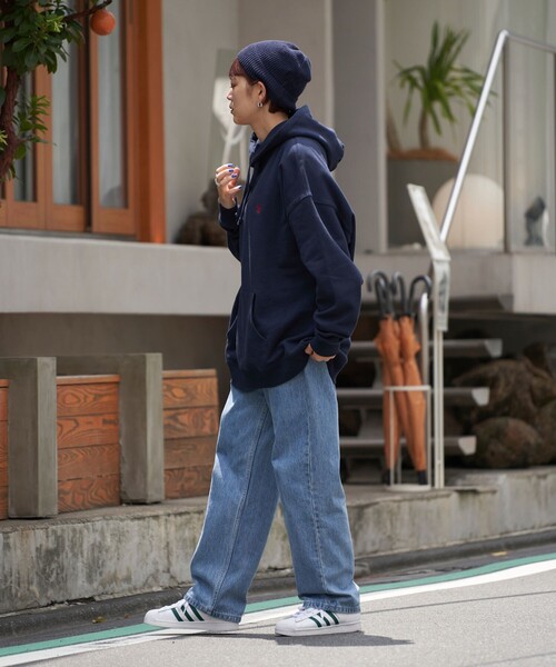 PUBLUX(パブリュクス)の「U.S. POLO ASSN./ユーエスポロアッスン 別注ワンポイントロゴ刺繍スウェットパーカー/裏起毛パーカー/スウェットフーディー/ユニセックス(限定展開)(パーカー・メンズ・グリーン/ライトグレー/オフホワイト/ネイビー/ブルー/ブラック・LARGE/SMALL/MEDIUM)」の15枚目の写真