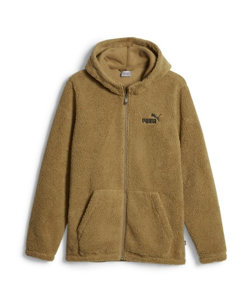 PUMA（プーマ）の「PUMA プーマ メンズ ESS ELEVATED シェルパ フーデッド ジャケット（スウェット・メンズ・チョコ/ブラック・X-LARGE/SMALL/XX-LARGE/MEDIUM/LARGE）」の13枚目の写真