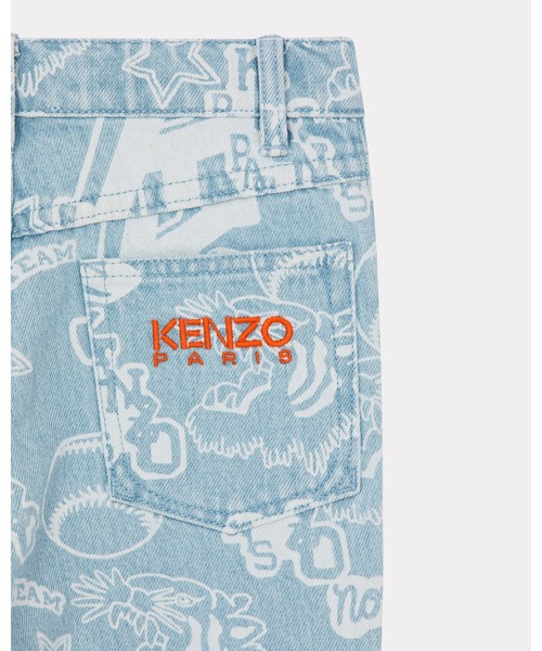 KENZO(ケンゾー)の「'Kenzo Club Baseball' ジーンズ(その他パンツ・キッズ・ブルー系その他・4A)」の6枚目の写真
