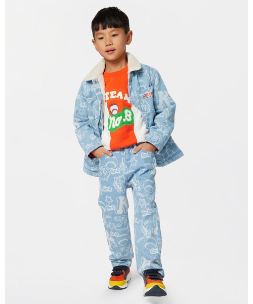 KENZO(ケンゾー)の「'Kenzo Club Baseball' ジーンズ(その他パンツ・キッズ・ブルー系その他・4A)」の3枚目の写真
