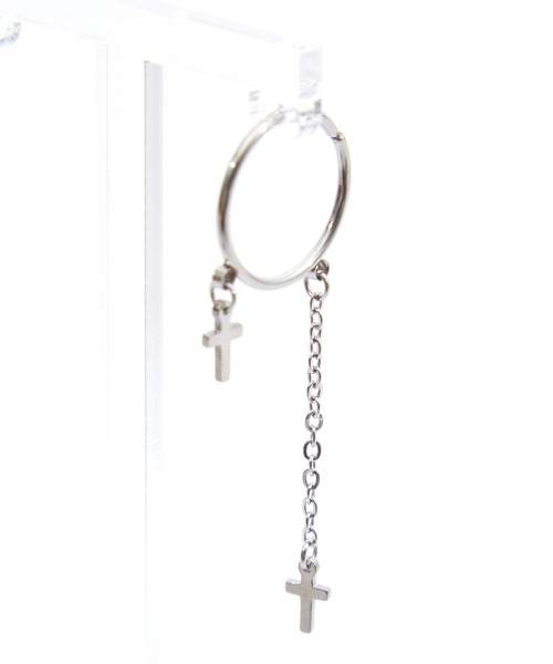 an meets zakka（アンミツザッカ）の「an meets zakka ロッキンモチーフバリエーションピアス/片耳ピアス/シングル（ピアス（片耳用）・メンズ・シルバー系2/シルバー系5/シルバー系1/シルバー系6/シルバー系3/シルバー系4・ONE SIZE）」の5枚目の写真