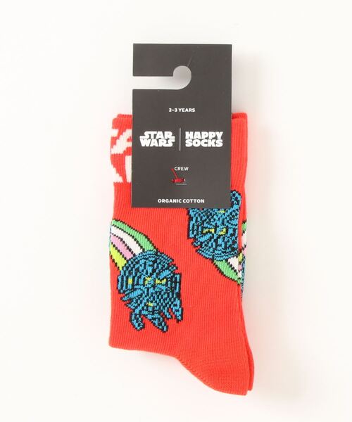 Happy Socks Calzini Star Wars Millennium Falcon - Taglia EU 41-46, Cotone, Rossi