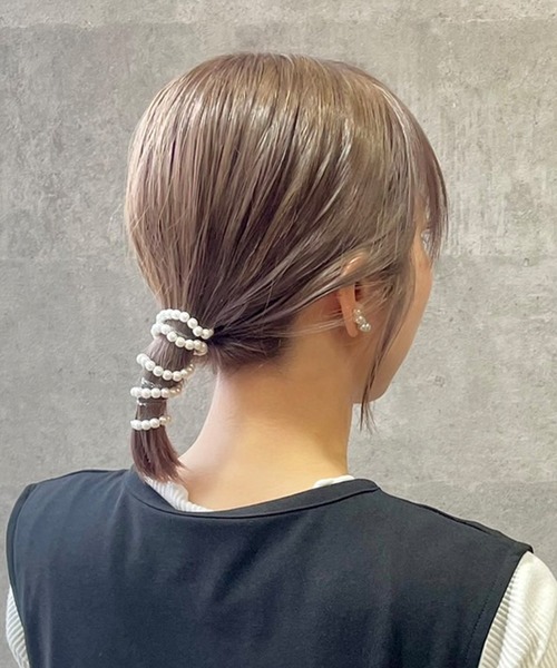 パールぐるぐる ヘアワイヤー（その他ヘアアクセサリー）｜Kotoe