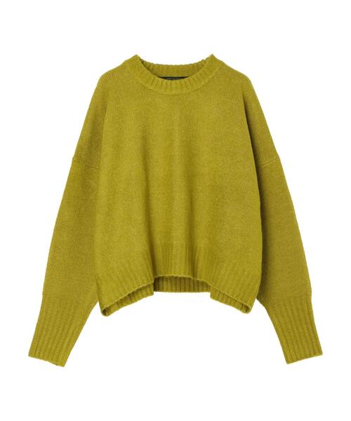 YECCA VECCA(イェッカヴェッカ)の「クルーネックソフトニット(ニット/セーター・レディース・アイボリー/その他6/チャコールグレー/ブルー・FREE)」の17枚目の写真