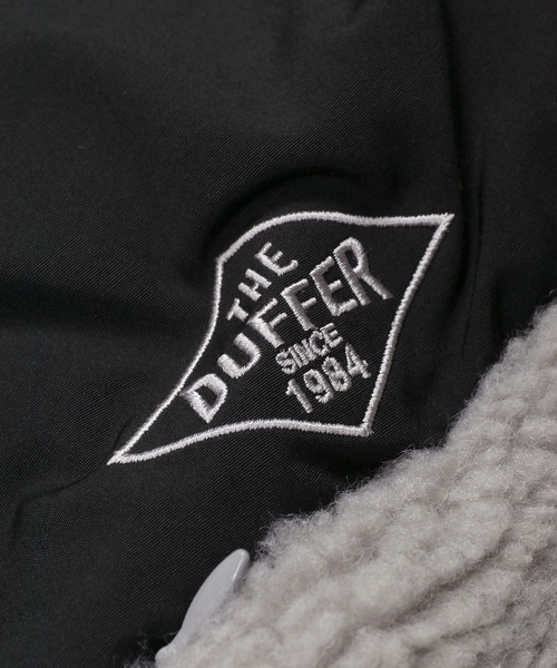 The DUFFER of ST.GEORGE(ザダファーオブセントジョージ)の「BOA FLEECE JK:ボアフリース スタンドジャケット ライトアウター(その他アウター・メンズ・アイボリー/ブラック/ライトグレー・X-LARGE/SMALL/LARGE/MEDIUM)」の21枚目の写真