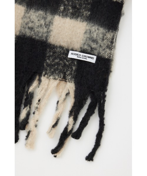 RODEO CROWNS WIDE BOWL（ロデオクラウンズワイドボウル）の「アソートマフラー（マフラー・レディース・ブルー系その他/ピンク系その他/パープル系その他/ブラック系その他・FREE）」の6枚目の写真