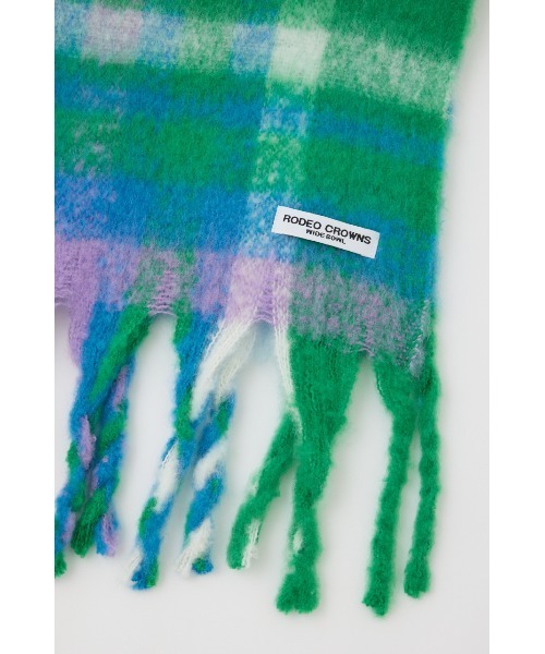 RODEO CROWNS WIDE BOWL（ロデオクラウンズワイドボウル）の「アソートマフラー（マフラー・レディース・ブルー系その他/ピンク系その他/パープル系その他/ブラック系その他・FREE）」の15枚目の写真