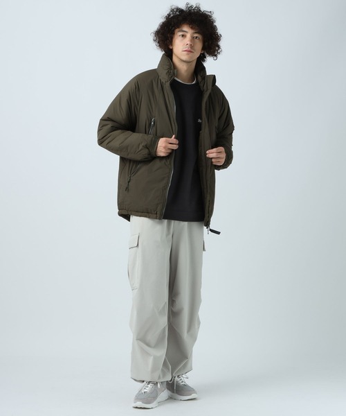 BAYFLOW（ベイフロー）の「リバーシブルスウェードボアプルオーバー（スウェット・メンズ・ベージュ/パープル/オフホワイト/チャコール・MEDIUM/LARGE）」の19枚目の写真