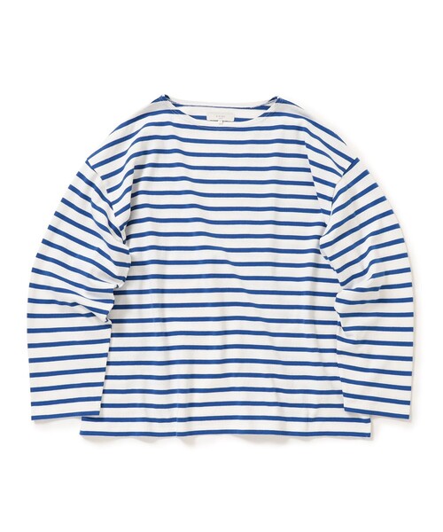 B:MING by BEAMS（ビーミングバイビームス）の「B:MING by BEAMS / ドロップショルダー ボートネック カットソー（ユニセックス）（Tシャツ/カットソー・メンズ・ホワイト系その他5/その他1/その他/ブラック・LARGE/MEDIUM/X-LARGE/SMALL）」の18枚目の写真