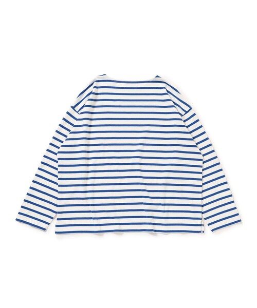 B:MING by BEAMS（ビーミングバイビームス）の「B:MING by BEAMS / ドロップショルダー ボートネック カットソー（ユニセックス）（Tシャツ/カットソー・メンズ・ホワイト系その他5/その他1/その他/ブラック・LARGE/MEDIUM/X-LARGE/SMALL）」の20枚目の写真