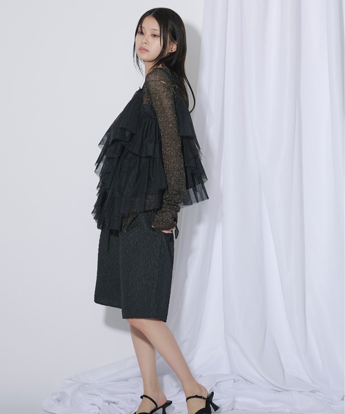 人気スタッフmiki監修　レースアップビスチェ 人気スタッフmiki監修】レースアップビスチェ | La boutique