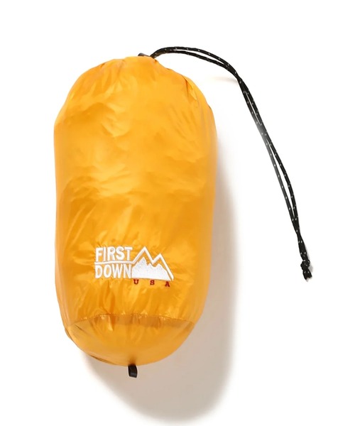 FIRST DOWN(ファーストダウン)の「First Down/ファーストダウン LIGHT BUBBLE DOWN JACKET 10D NYLON TAFFETA ダウンジャケット(ダウンジャケット/コート・メンズ・イエロー/ブルー/グリーン/ブラック・L/M/XL)」の17枚目の写真