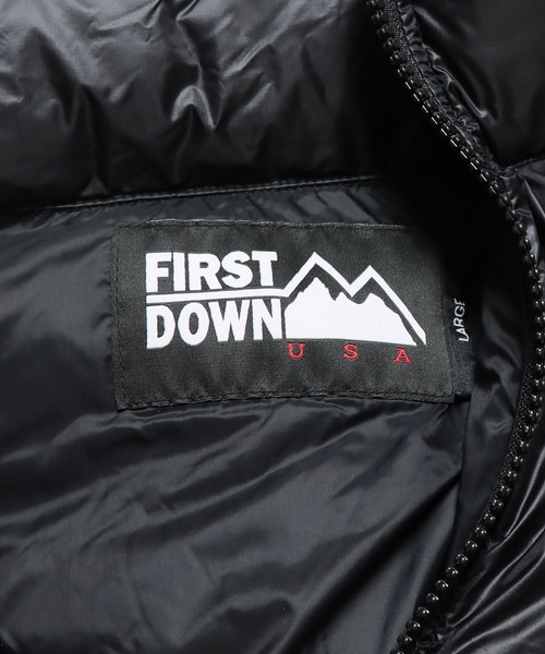 FIRST DOWN(ファーストダウン)の「First Down/ファーストダウン LIGHT BUBBLE DOWN JACKET 10D NYLON TAFFETA ダウンジャケット(ダウンジャケット/コート・メンズ・イエロー/ブルー/グリーン/ブラック・L/M/XL)」の6枚目の写真