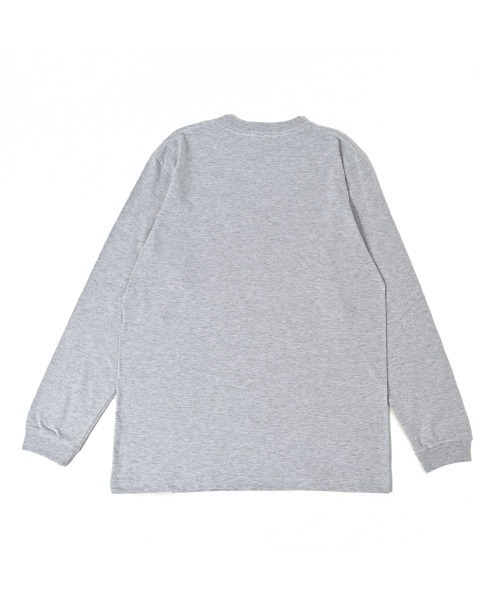 NOTHINKER(ノーシンカー)の「CATCH MORE FISH Long T-shirt(Tシャツ/カットソー・メンズ・アッシュグレー・LARGE/X-LARGE/MEDIUM)」の2枚目の写真
