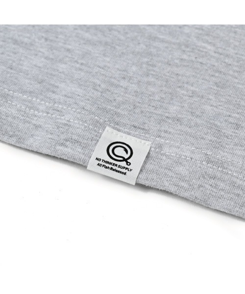 NOTHINKER(ノーシンカー)の「CATCH MORE FISH Long T-shirt(Tシャツ/カットソー・メンズ・アッシュグレー・LARGE/X-LARGE/MEDIUM)」の5枚目の写真
