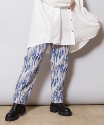 ジャガードテーパードパンツ